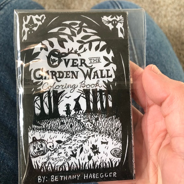 Over the Garden Wall Coloring Book Zine Etsy