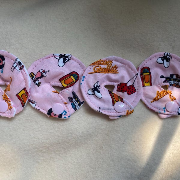 Tubie Pads Set of 8 Reversible Holiday Free Shipping Etsy Tubie Pads Set of 8 Reversible Holiday Free Shipping Etsy