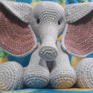 Elmer the Baby Elephant Crochet Pattern PDF Digital File ONLY - Etsy