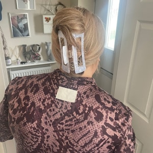 LADYLUX XXL Jumbo Hair Claw Clip, Extra Large Claw Clip, Mega Size Claw Clip great for Extra Thick Hair