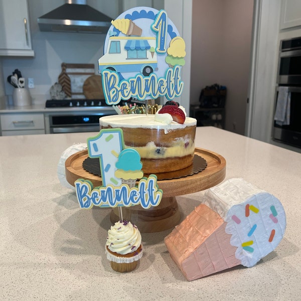 Sweet one cake topper number cake topper sweet one smash cake topper
