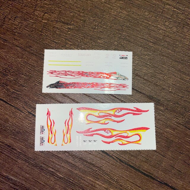 Razor Mustang Waterslide Decals | NFS Most Wanted Livery, 1:64