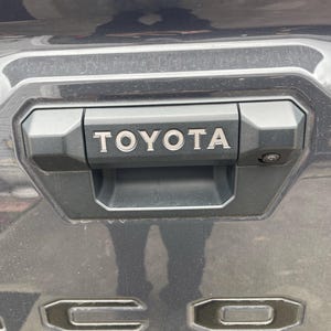 ZXRGFX Tailgate Handle Vinyl Decals For 2024-2025 Toyota Tacoma - Custom Accent Graphics