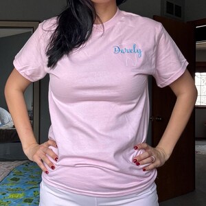 Personalized Dental-themed Embroidered Crewneck, Tooth Outline Embroidery, Dental Assistant and Dental Worker Gift,  Dental Student Gift