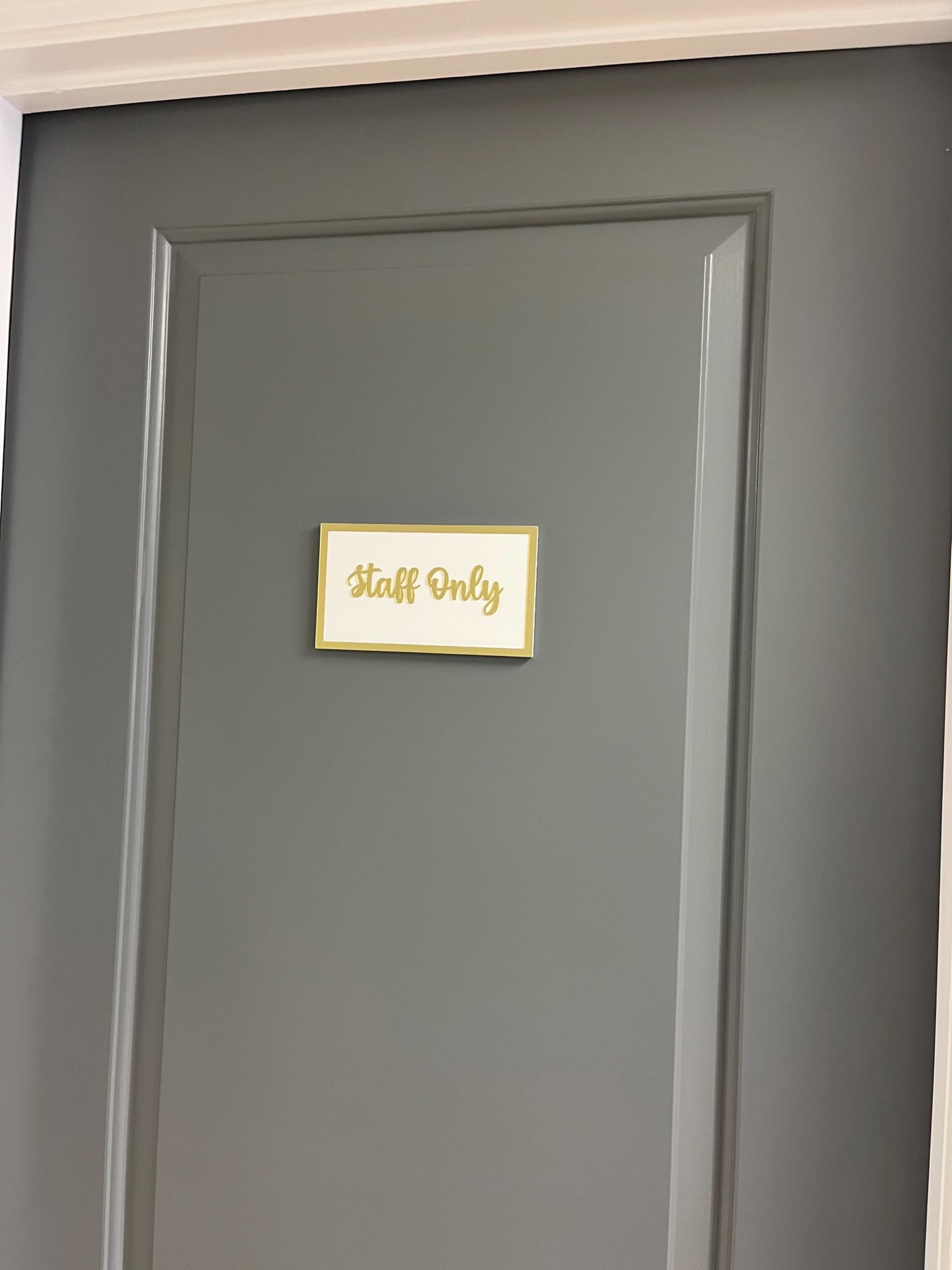 Personalized door sign with your own text,   door sign for you offic , custom door sign door platte to order, custom made sign