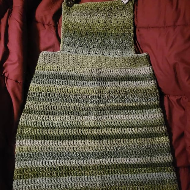 crochet overall dress FREE The G Square Crochet Overall: Crochet pattern