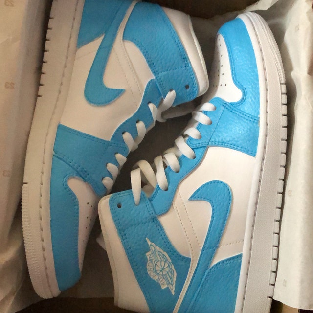 Azul cielo Jordan 1 mid s Etsy M xico