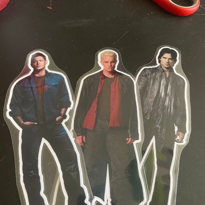 2 X 6.5 Pocket Spike Bookmark Buffy the Vampire Slayer Inspired Printed ...