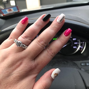 April added a photo of their purchase