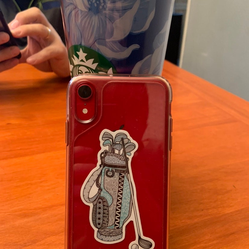 Golf Clubs Sticker (WATERPROOF)