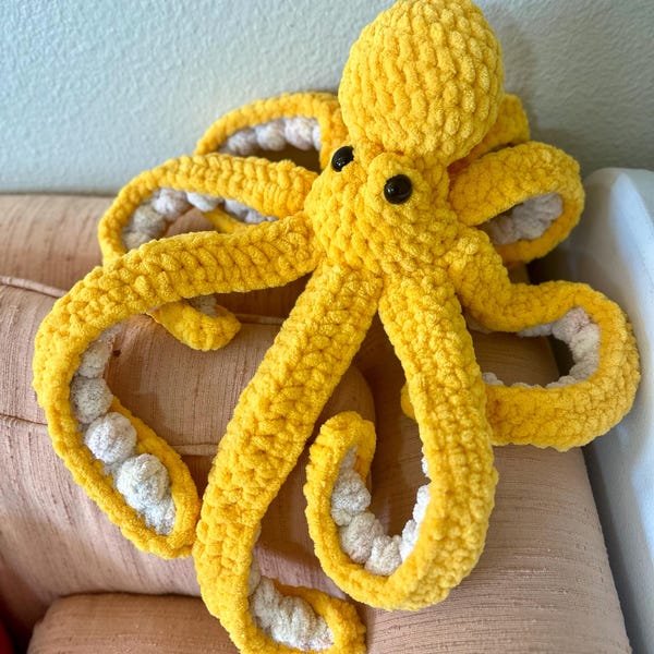 Cal the Colossal Squid Pattern Crochet Pattern digital Download PDF - Etsy