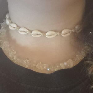 Review photo by Marlee for Knotted Cowrie Shell Necklace