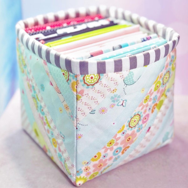 Tubby Boxes Sewing Pattern: Fabric Baskets in 4 Sizes (PDF Download) - Etsy