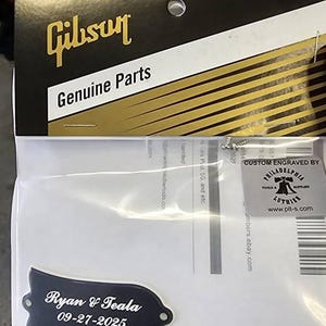 Guns N Roses Live Cover Per Barra Del Truss Rod Personalizzata Per Chitarra Gibson - Incisione Testo A Scelta, Nera Guns N Roses Poster - Foto 7