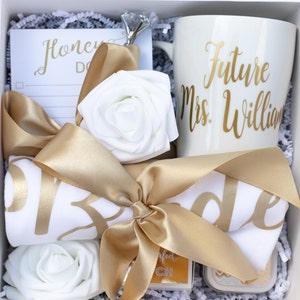 Bride To Be Gifts Box, Bridal Shower, Bachelorette Gifts For Bride,  Engagement Gifts For Her, Weddin…See more Bride To Be Gifts Box, Bridal  Shower