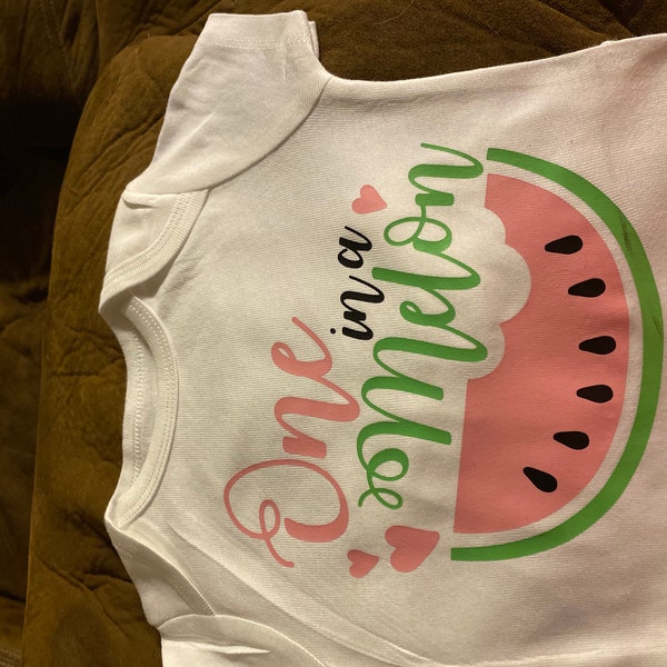One in a Melon Svg, Watermelon Svg, Summer Cut Files, Vacation Svg Dxf ...