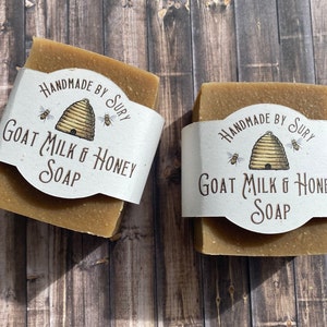 36 HONEY BEES Labels Soap Packaging Bar Soap Label custom Packaging ...