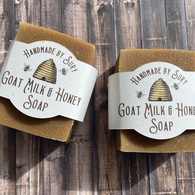 36 HONEY BEES Labels Soap Packaging Bar Soap Label custom Packaging ...