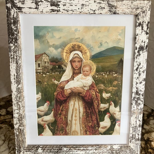 Protector Ladysof Our Lady of the Hens: Protector of the Humble Flock - Sanctified Souls ...