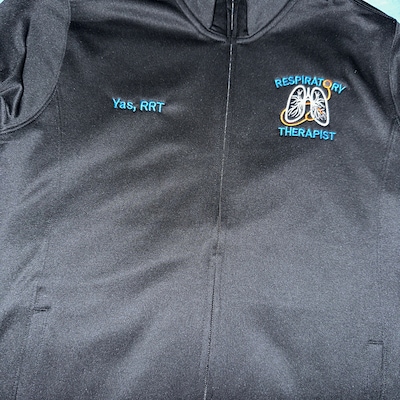 Pediatric Nurse Jacket Peds Labor and Delivery Jacket RN Zip Sweatshirt