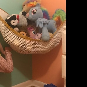 PDF CROCHET PATTERN / Customizable Stuffed Animal Hammock ...