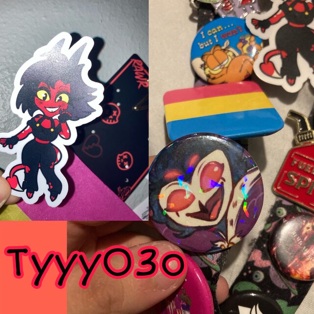 ヘルヴァボス ジャンボ エナメルピンIMP ブリッツ ルーナ モクシー ミリー Helluvaboss pins - Etsy 日本