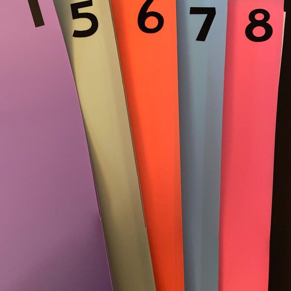 Sharp & Dull Pencil Organization Stickers - 16 Sheets Vinyl Labels For Classroom & Office Supplies