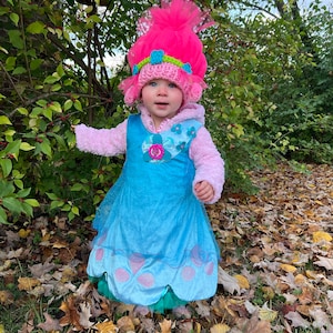Dreamworks Trolls Kids Hat, Size 4-7 Girls Baseball Cap Princess Poppy -   Finland
