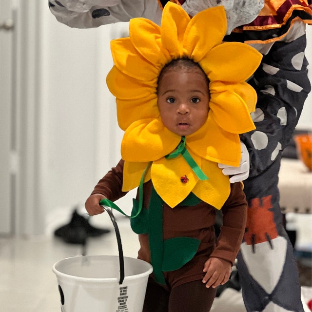 Sunflower Costume Flower Headband Sunflower Headband Sunflower Baby Gift Flower Costume Halloween Costume Etsy