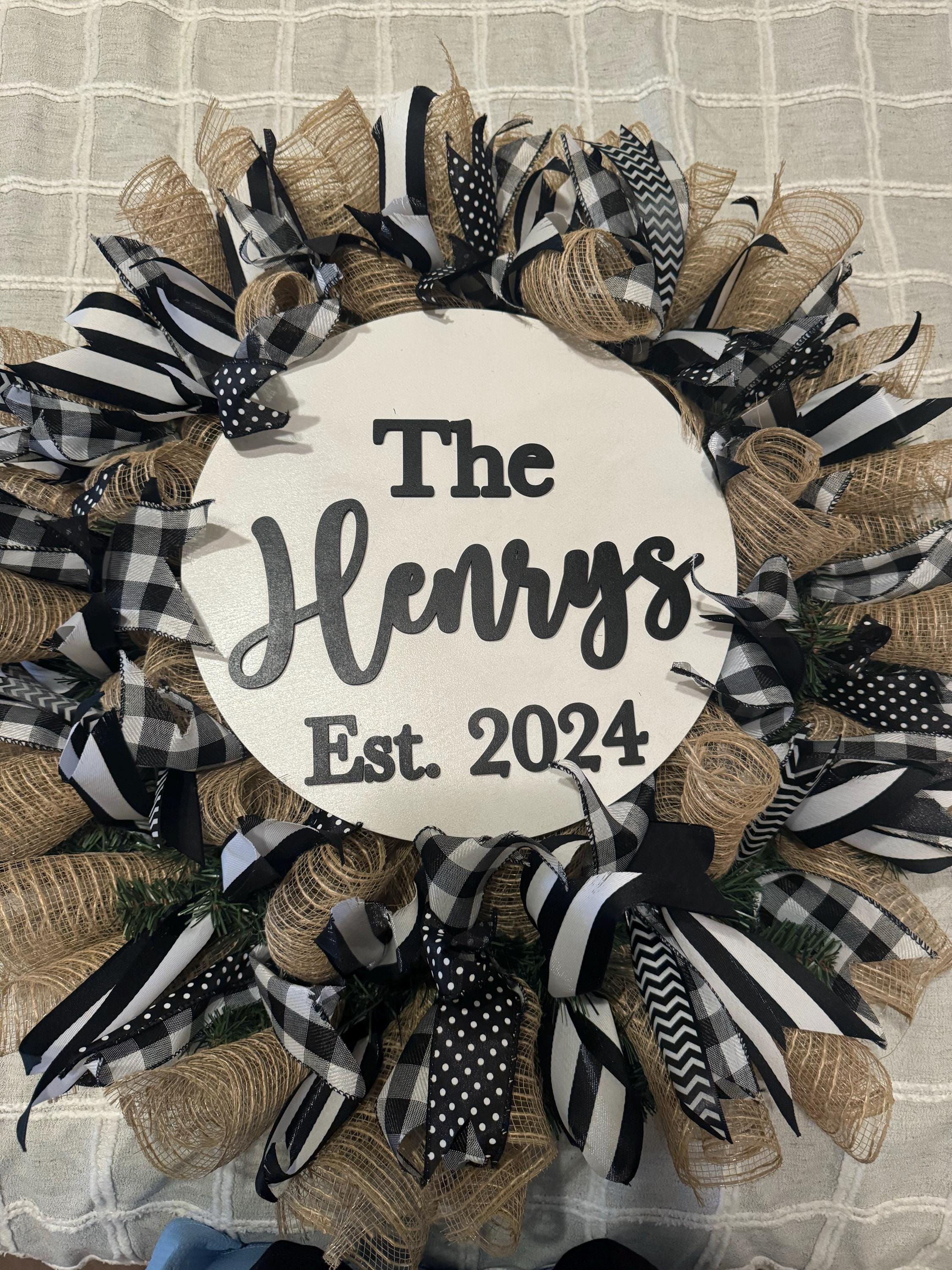 Last name front door sign|Last name door sign|Welcome sign|Last name sign|Welcome sign with last name|Family name door sign|Family wood sign