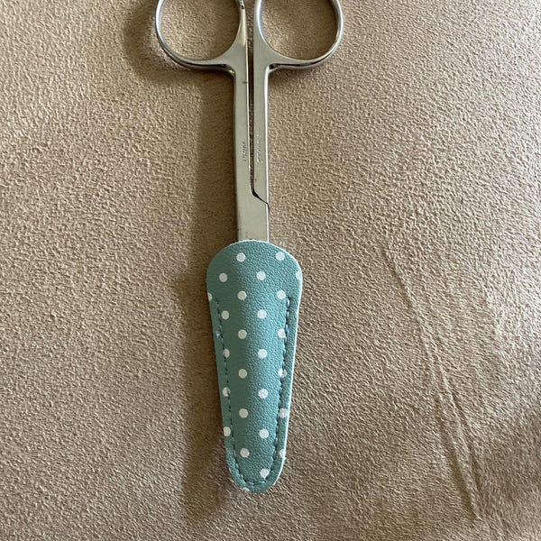 Floral Embroidery Thread Scissors for Crafting | Vintage Ripple Handle ...