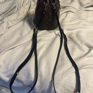 amerileather leather three way backpack Amerileather Urban Buckle Flap Backpack; Dark Brown