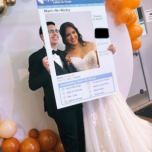 Myspace Selfie Frame | Printed Coroplast Photo Booth Prop ...