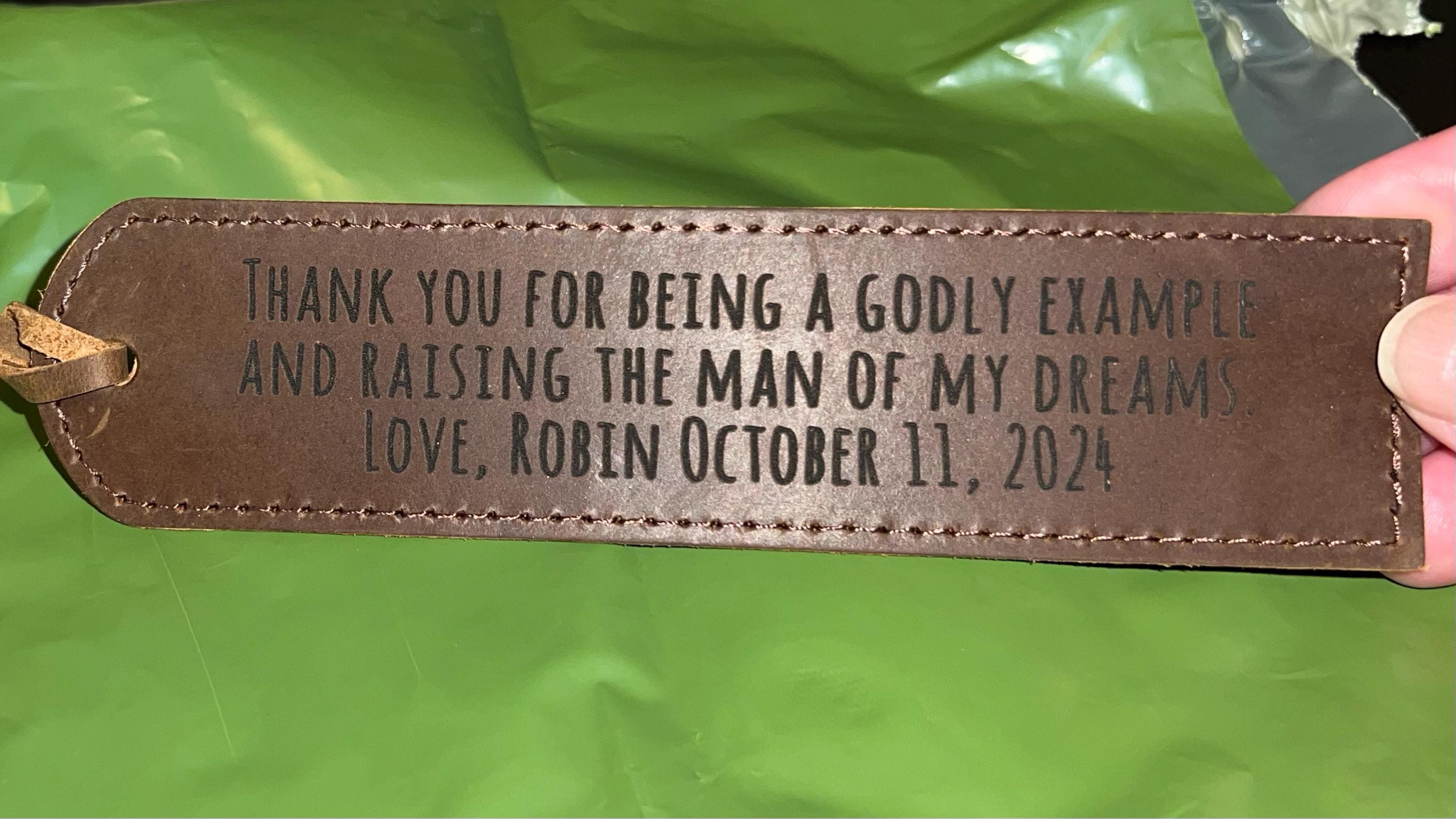 Personalized Leather Bookmark, Custom Bookmark, BOOKWORM GIFT, Gift for Her, Gift for Him, Teacher Gift, Book Lover