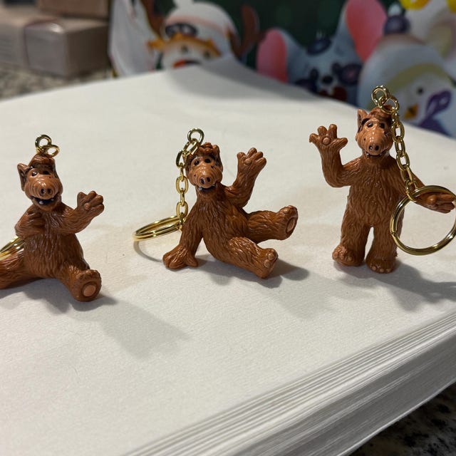 ALF Set of 3 Vintage 1987 RUSS Keychains - Unused Store Stock! - Etsy
