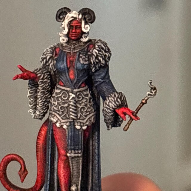 Archivo STL Laurel, un bardo tiefling - dnd miniatura [presupuesto