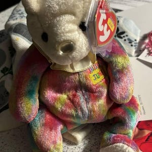 Ty ビーニーベイビー「ハッピーバースデー」6月バースデーベア！（7