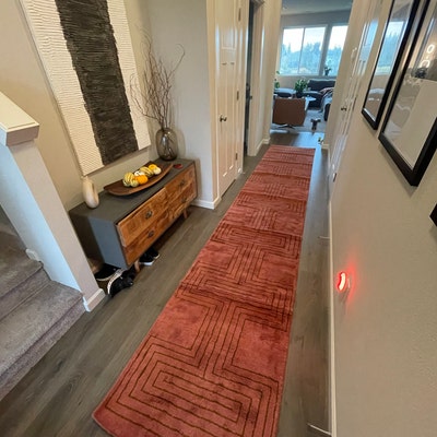 Handmade Checker Rug, Jute Kilim Checkerboard Rug, Home Decor Checkered ...