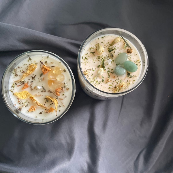Herbal Intention Candles | Scented Intention Candle | Intention Candle ...