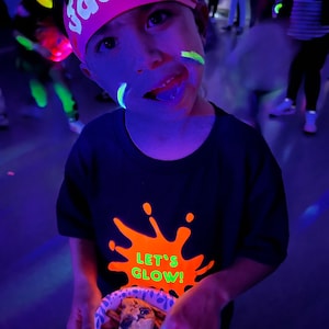 Glow in the Dark Personalized Headbands Neon Party Blacklight