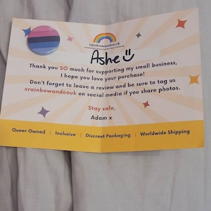Ashe added a photo of their purchase