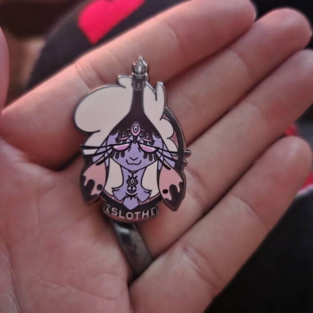 INHAND B-GRADES ONLY Helluva Boss Seven Deadly Sins Glitter Enamel