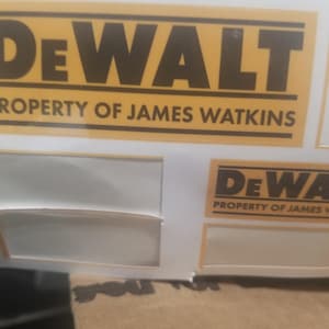 James added a photo of their purchase