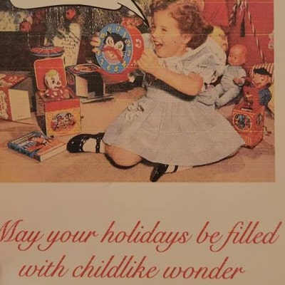 Holiday Card Sets 8 or 16 Sassy Cards Envelopes Funny Adult Retro