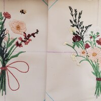 Wild Flower Bouquet Machine Embroidery Design Set, 2 Easter Floral ...