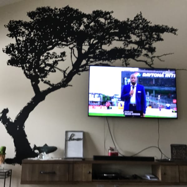 Large Wall Tree Decal Forest Decor Vinyl Sticker Highly Detailed ...