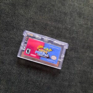 GBA ポケモン ピンボール 交換用ラベル デカール 光沢ステッカー