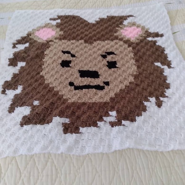 Safari Animals C2C Crochet Baby Blanket Pattern, Six Panel Nursery PDF ...