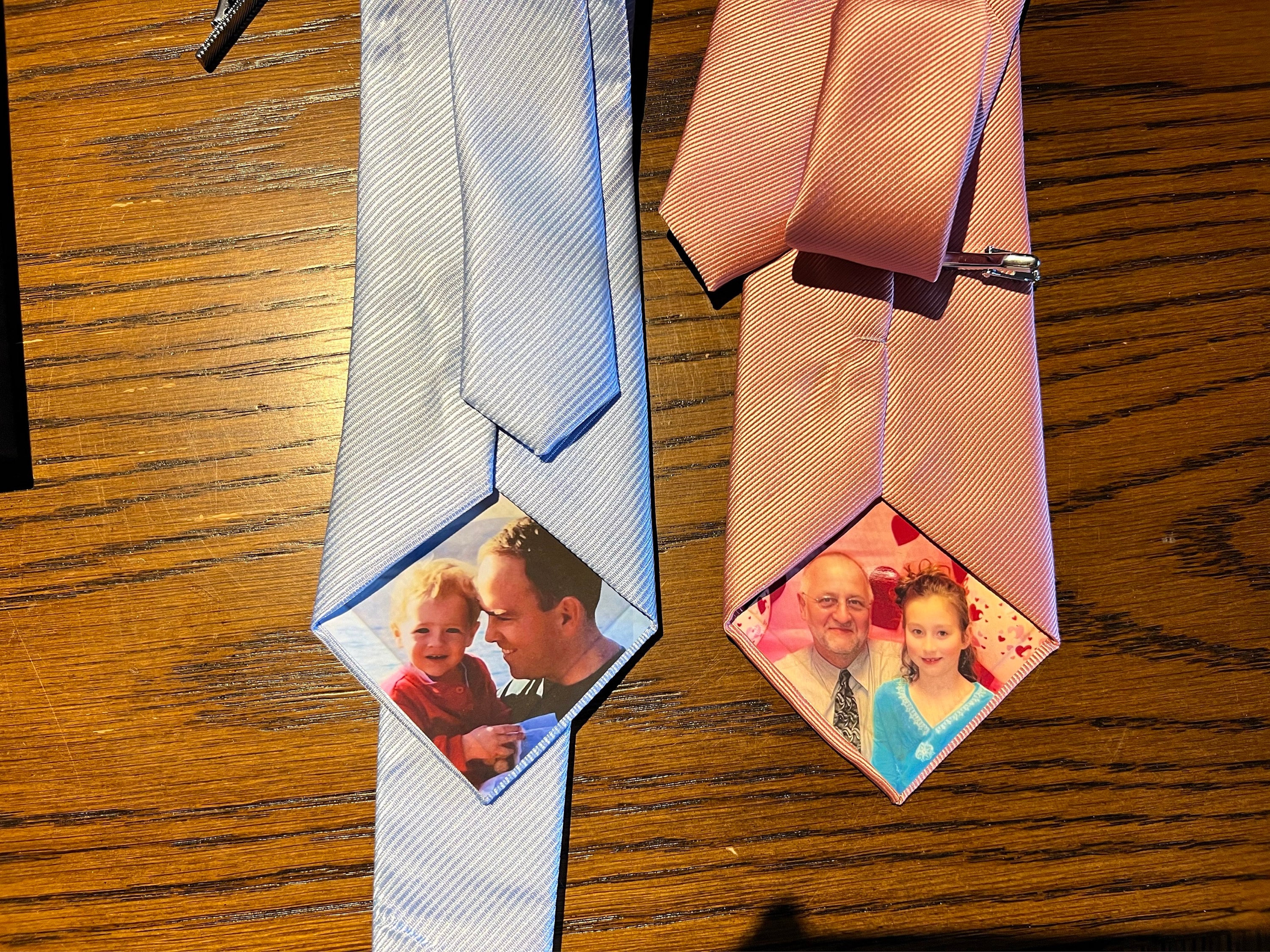 Personalized Photo Silk Tie for Him