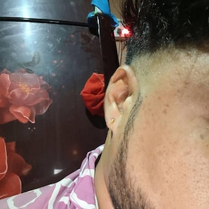 Mens Pearl and Gold Necklace, Mens Necklace, Gold Chain Man, Shell Pearl Chain, Half Pearl Half Cuban Link Chain Choker - Man Jewelry